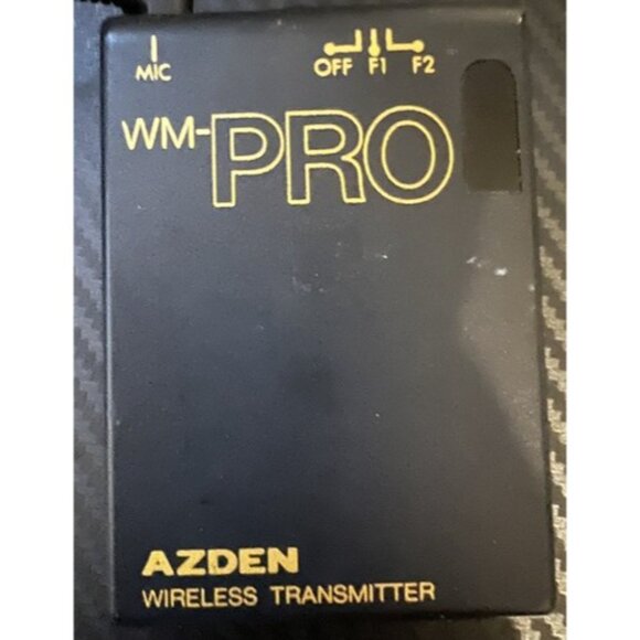 Azden WL/T PRO Wireless Lapel Microphone System FOR PARTS ONLY - Picture 2 of 7
